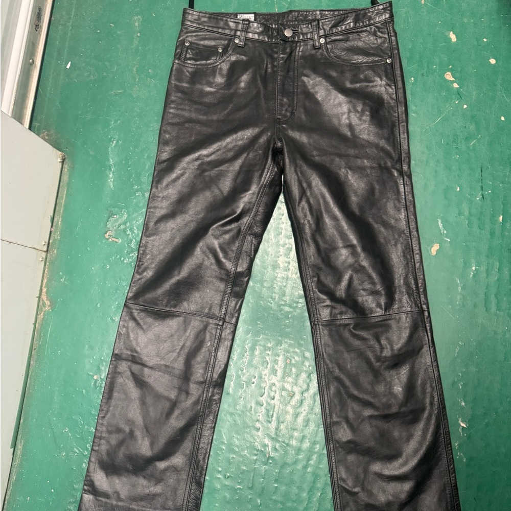 Men's Wilson's Leather Pants Size 34 x30